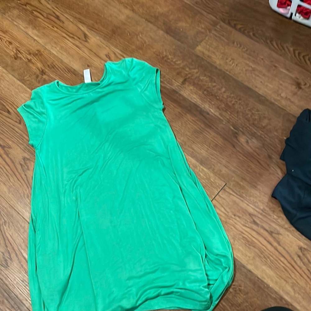 Green dress